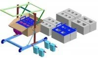 Формы отливки шлакоблоков